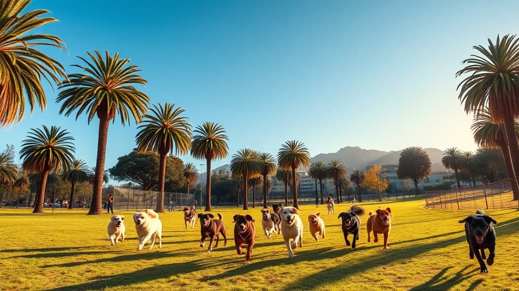 Buena Vista Dog Run dog park in San Francisco, CA