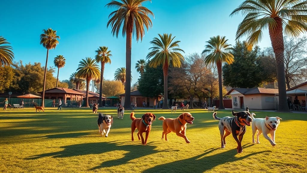 Library Square Dog Park dog park in Los Angeles, CA