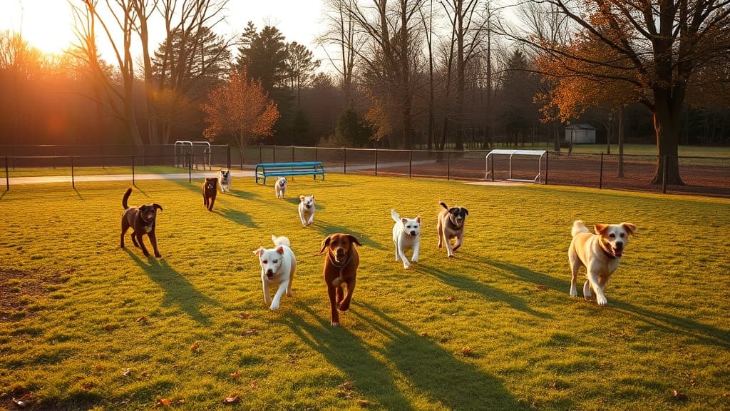 Happy Hollow Dog Park dog park in West Lafayette, IN