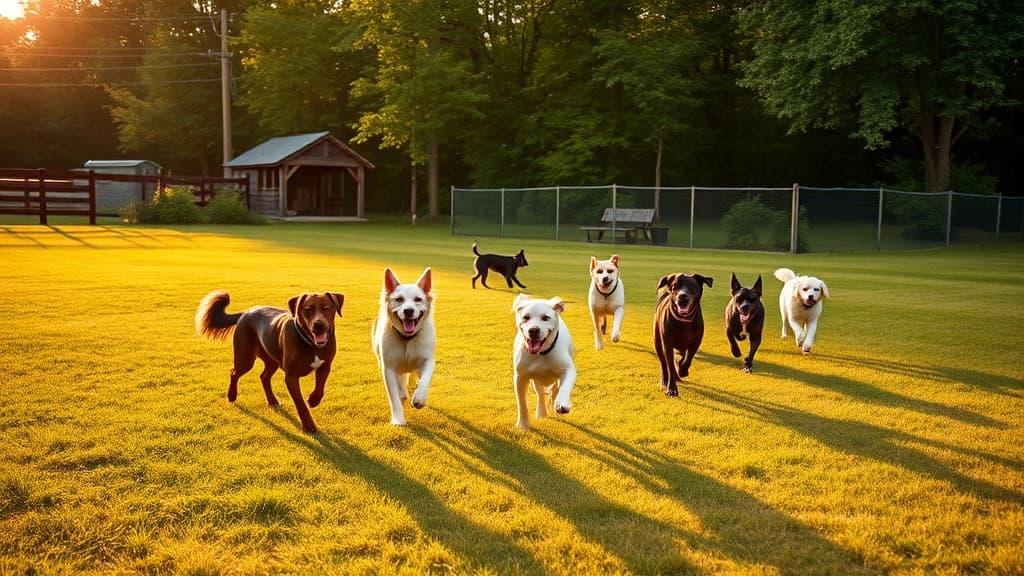 Greencroft Goshen Dog Park dog park in Goshen, IN