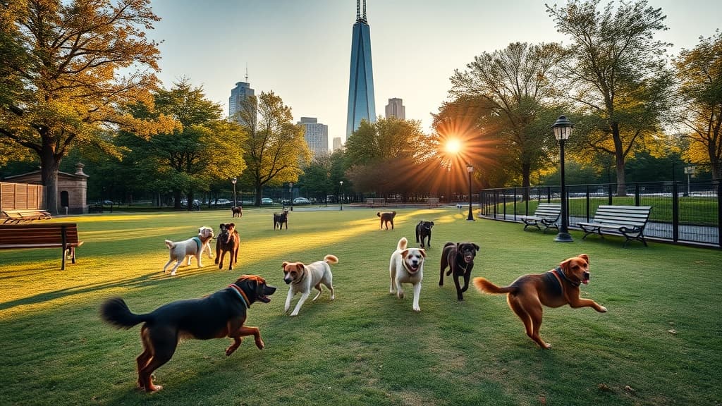 Urby Dog Park dog park in Jersey City, NJ