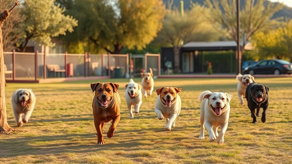 PetSmart Bark Park dog park in Phoenix, AZ