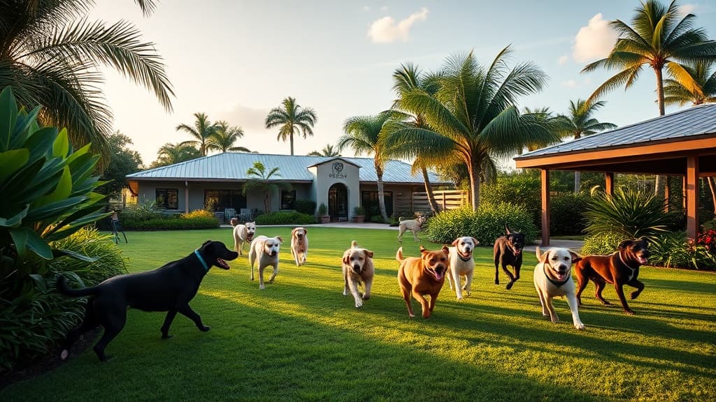 VCA Baywood Animal Hospital & Pet Resort dog park in Cape Coral, FL