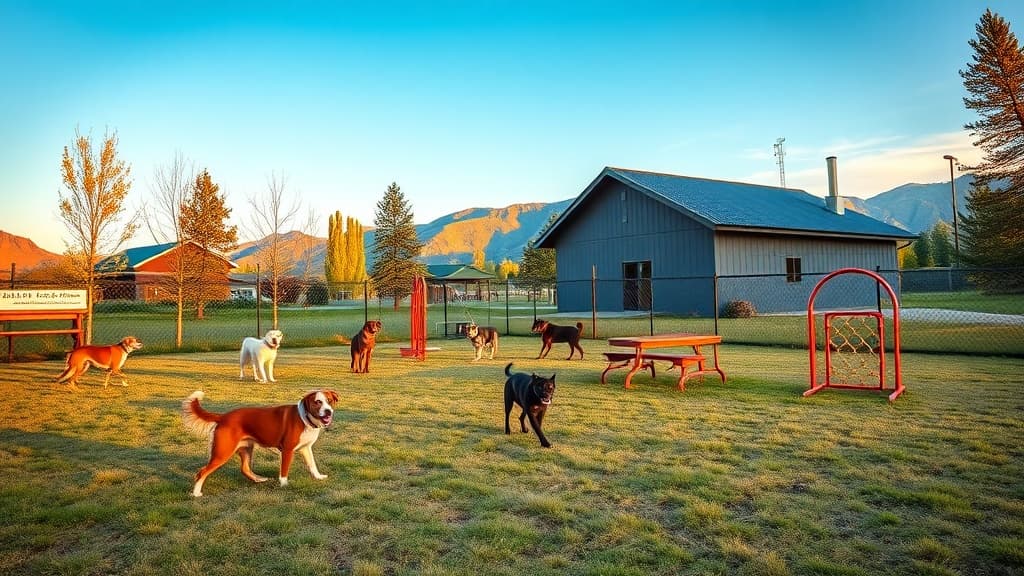 Moja Campbell Dog Park dog park in Livingston, MT