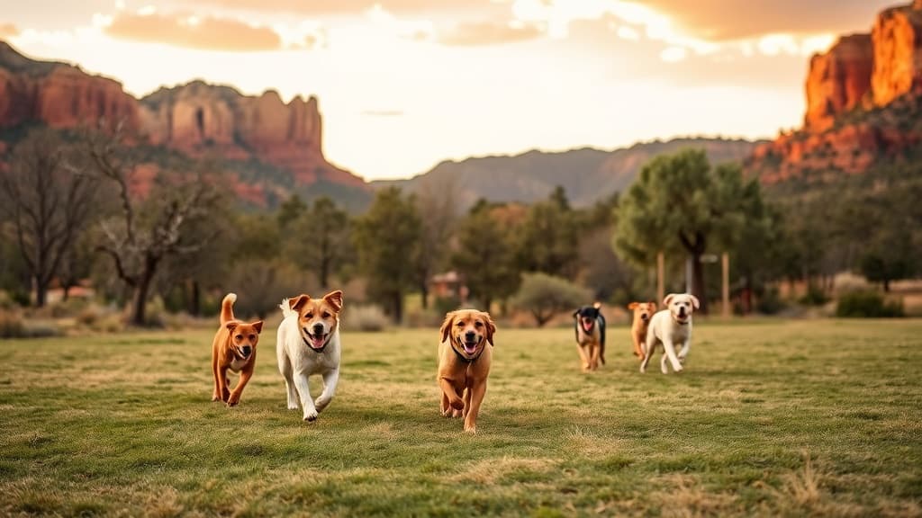 Dog Park dog park in Sedona, AZ