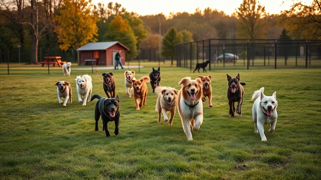Paw Park dog park in Arnold, MO