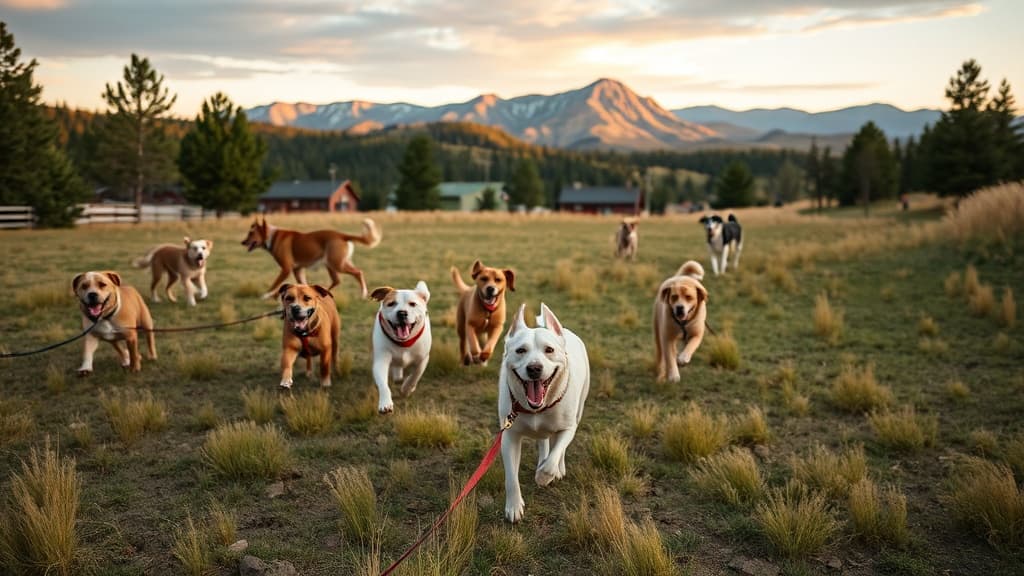 Murphey's Mountain Park dog park in Unknown, CO