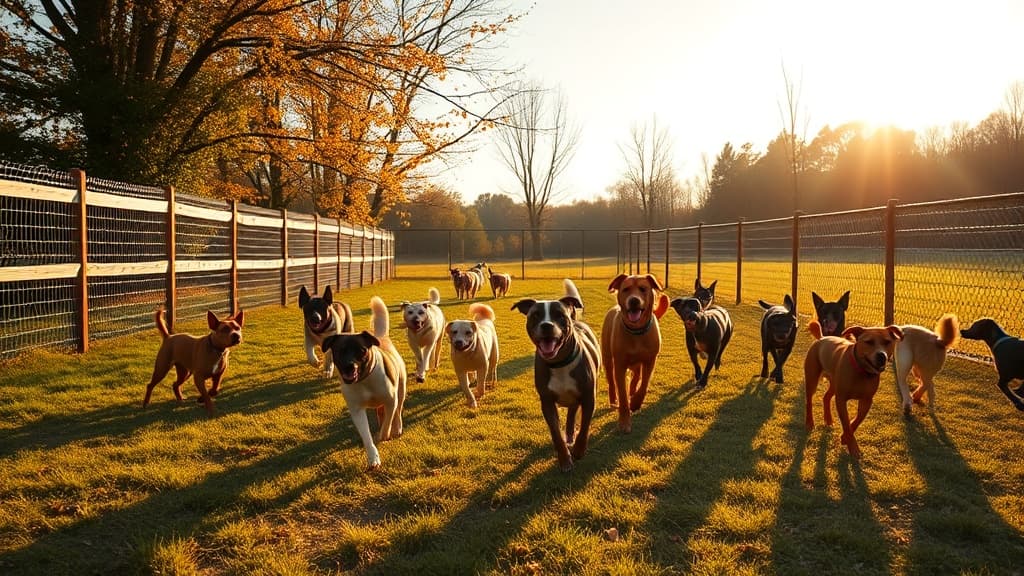 River Road Dog Park dog park in Bedminster, NJ