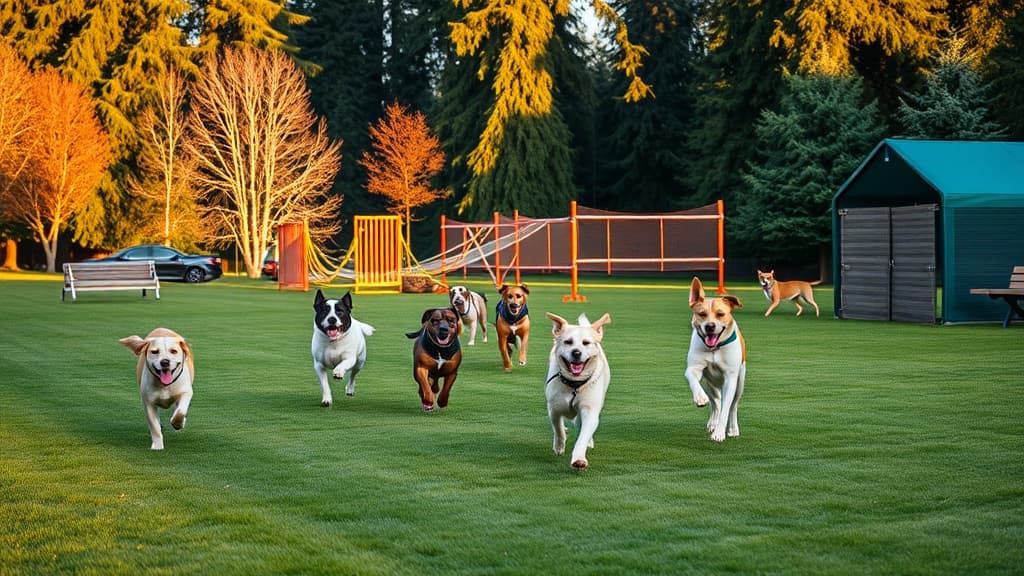 Mirabella Dog Park and Agility Course dog park in Everett, WA