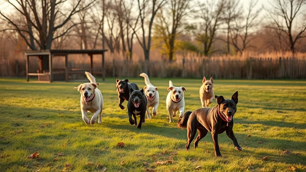 Bark Park Offleash dog park in Dayton, OH