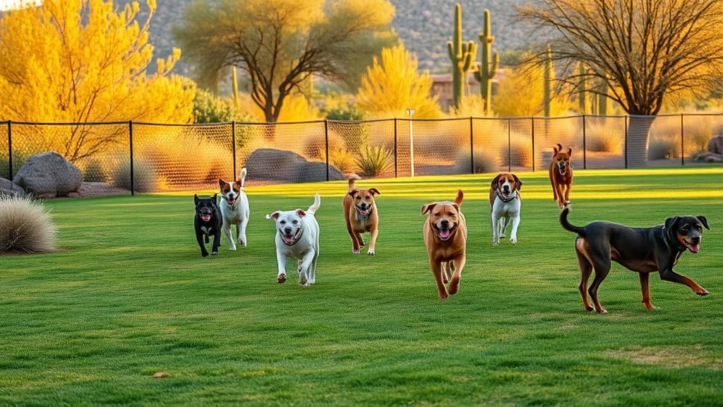 Optima Scottsdale Dog Run dog park in Scottsdale, AZ