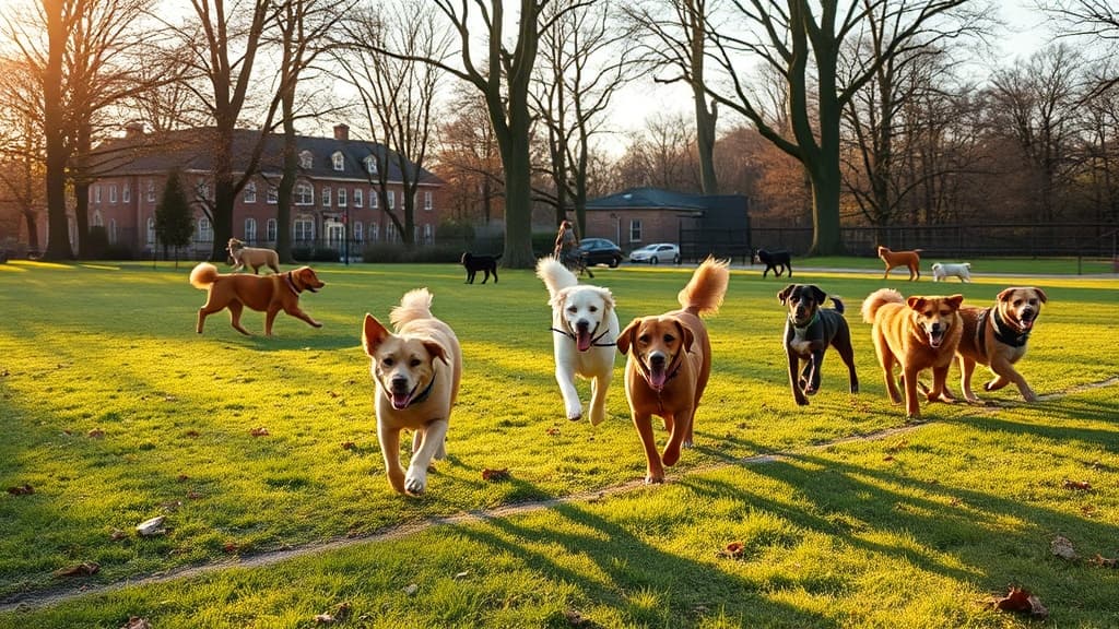 Dog Park dog park in Cambridge, MA