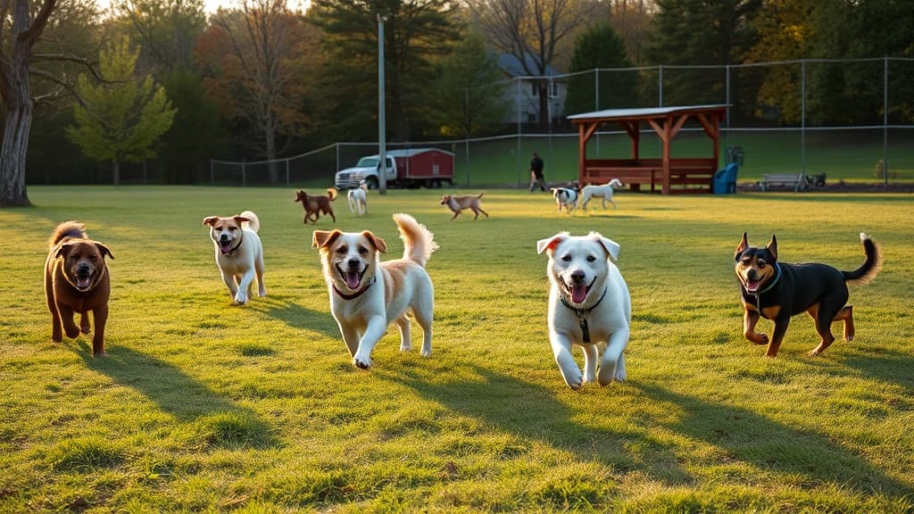 Dick Goddard Dog Park dog park in Uniontown, OH