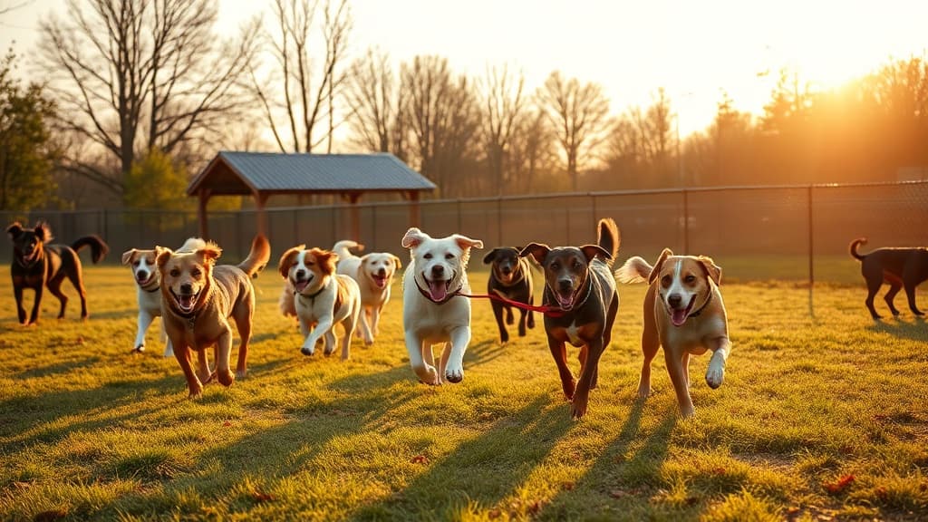 Dog Park dog park in Greenwood, IN
