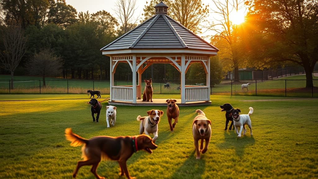 Gazebo dog park dog park in Nashville, TN