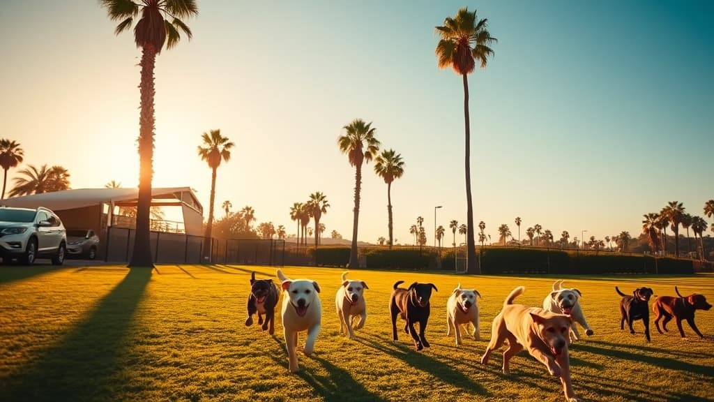DOG PPL dog park in Santa Monica, CA