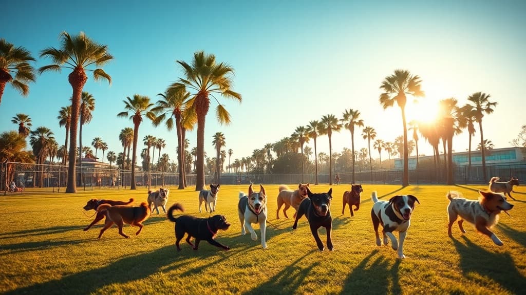 Dog Park dog park in Manhattan Beach, CA