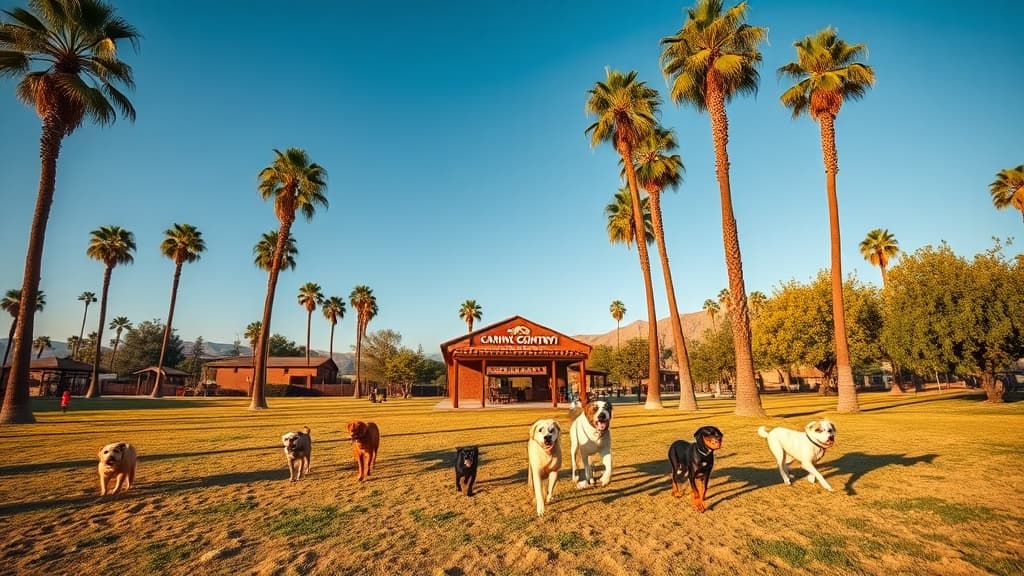 Canine Country Dog Park dog park in Santa Clarita, CA