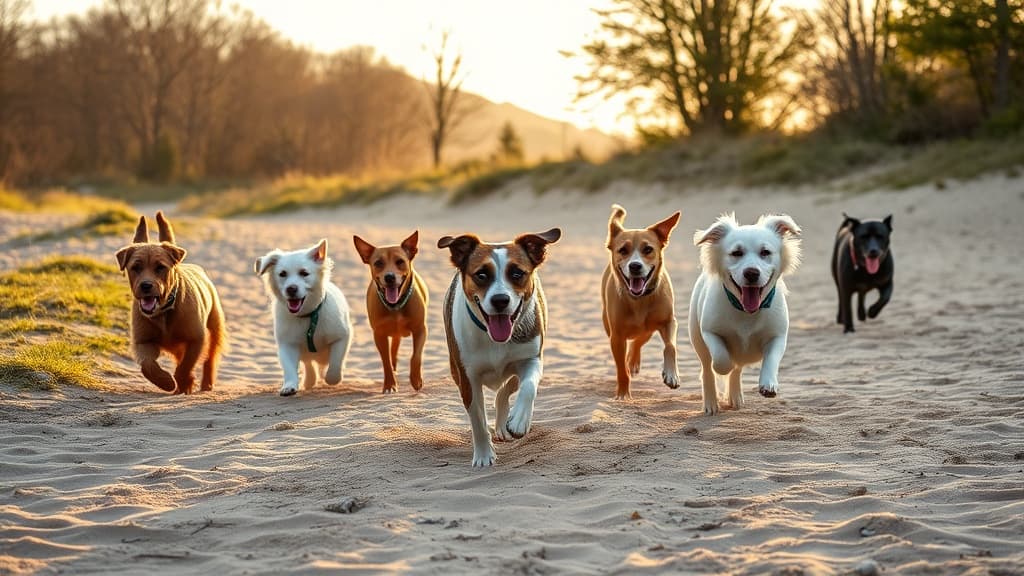 Dog Beach dog park in Unknown, MD