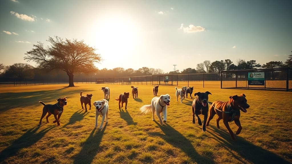Bagby Dog Park dog park in Houston, TX