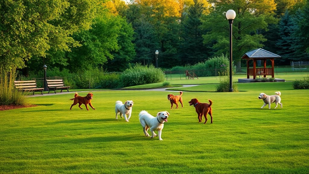 Ashuelot River Park dog park in Keene, NH