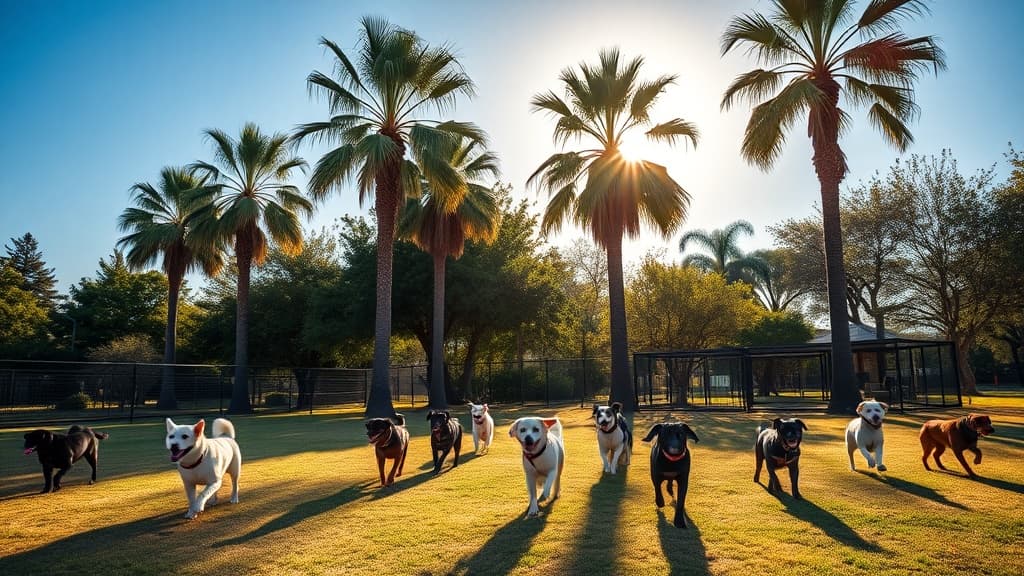Truitt Bark Park dog park in Sacramento, CA