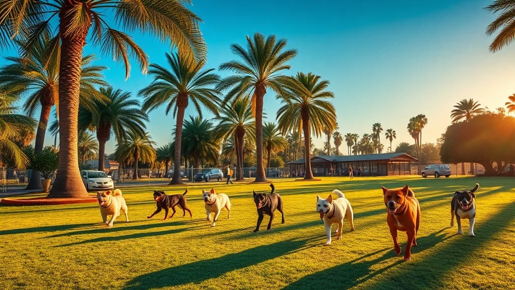 Creekside Park dog park in Dana Point, CA