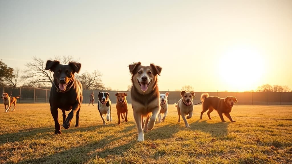 Woodlawn Lake Dog Park dog park in San Antonio, TX