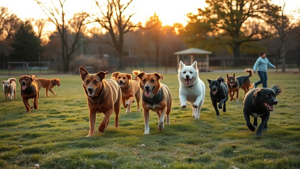 Carls dog park in Kalamazoo, MI