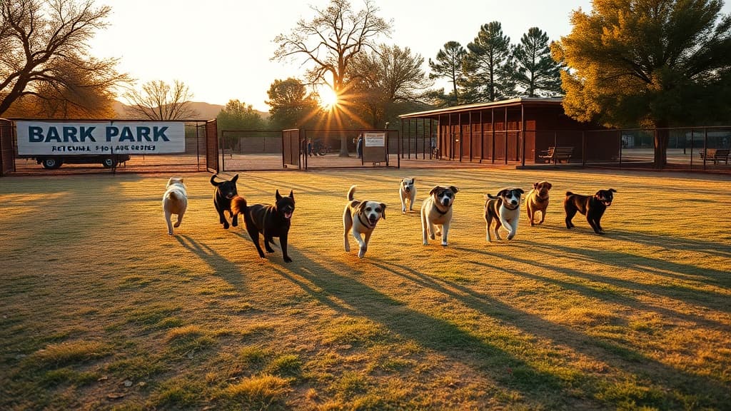 Bark Park dog park in Yuma, AZ