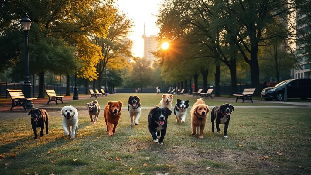 Earlscourt Park Off-Leash Area dog park in Toronto, CA-ON