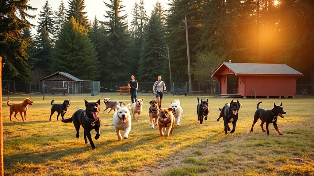 Dog Park dog park in Hoodsport, WA