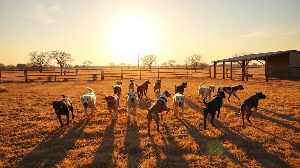 Dog Ranch dog park in Georgetown, TX