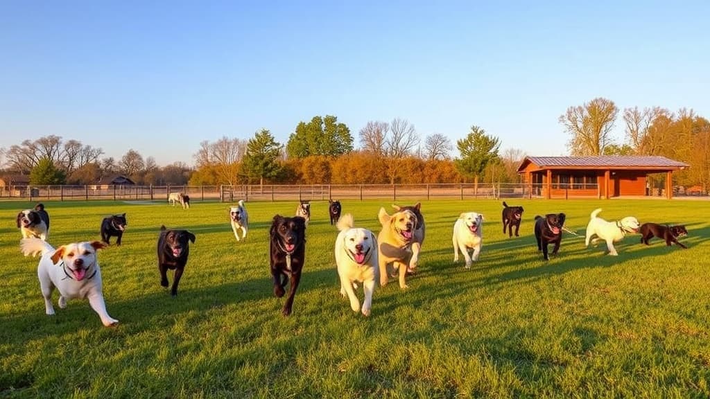 Dog Park at Van Raalte Farm (Large Dog Side) dog park in Holland, MI