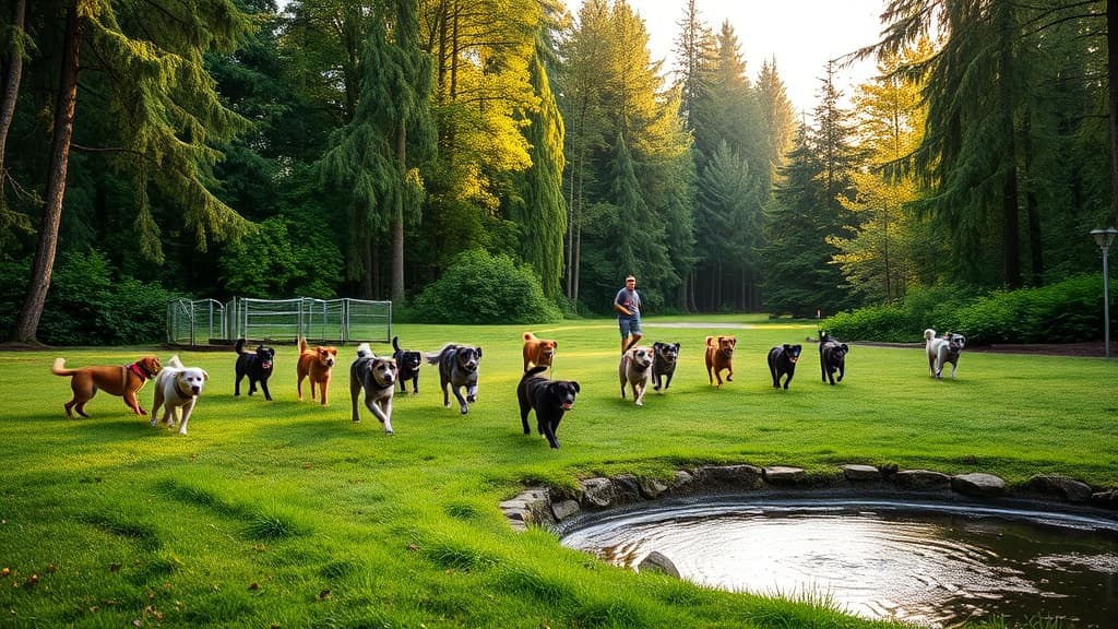 Wilshire Park Off Leash Area dog park in Portland, OR