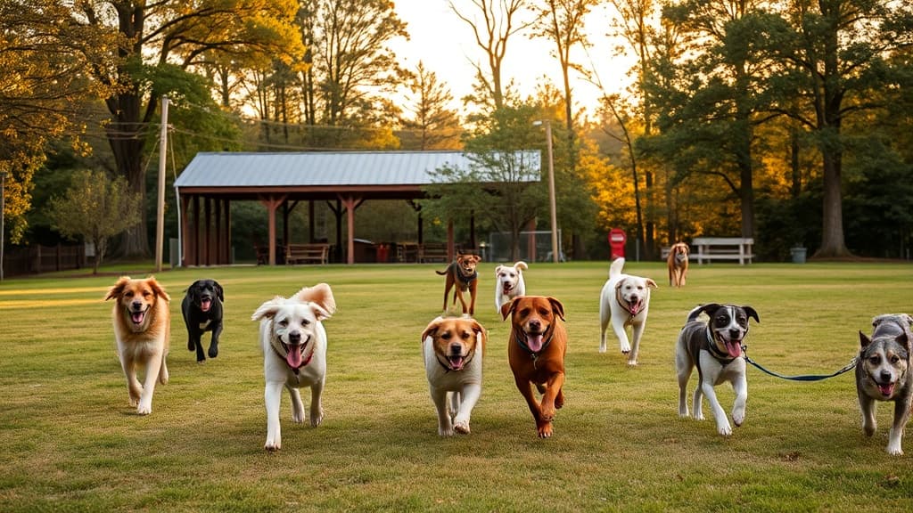 Lucy’s Dog Park dog park in Milford, SC