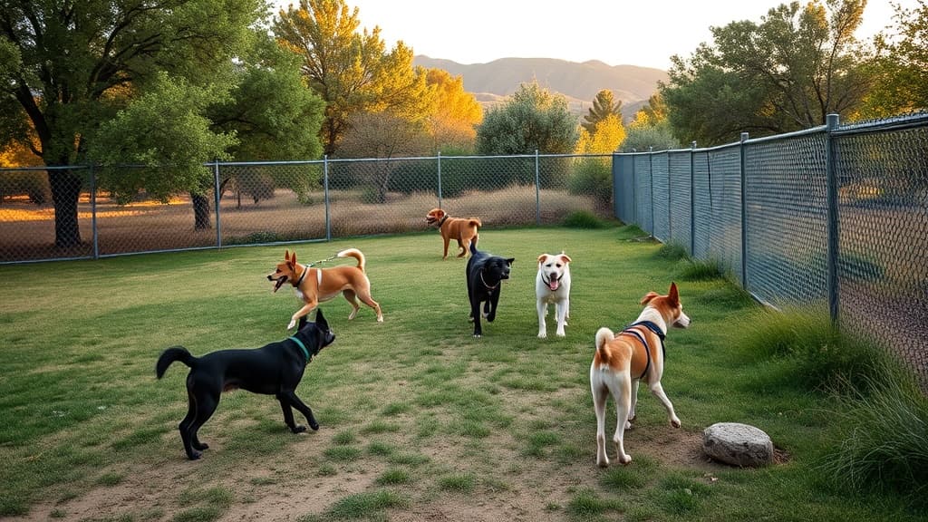 The Trails Dog Park dog park in Albuquerque, NM