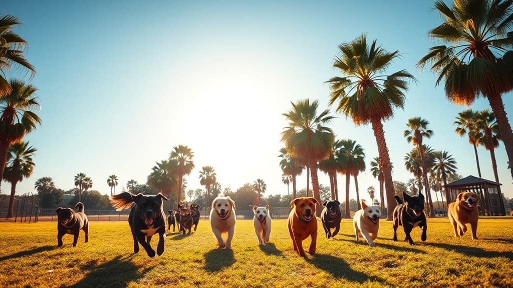 Dog Run dog park in Chico, CA