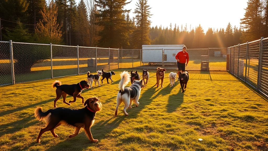 Iron King Dog Park dog park in Ironwood, MI