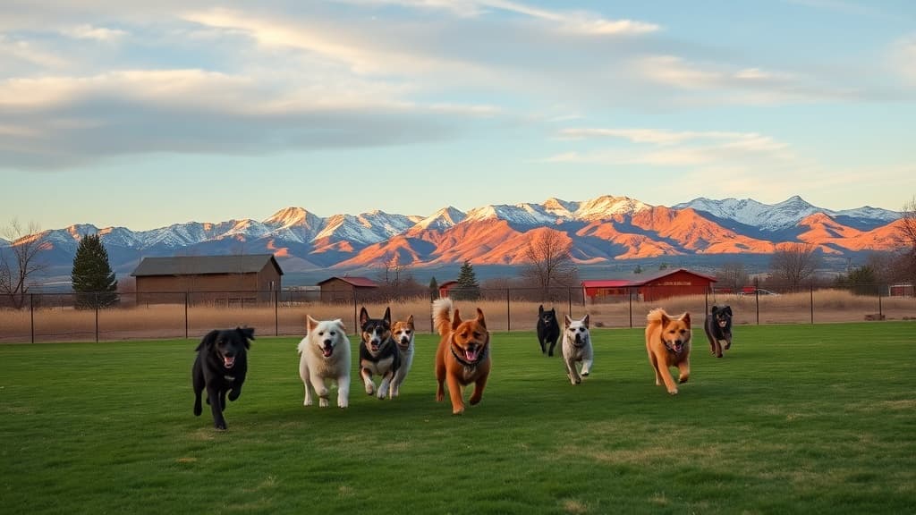 HSBV Play Yard dog park in Boulder, CO