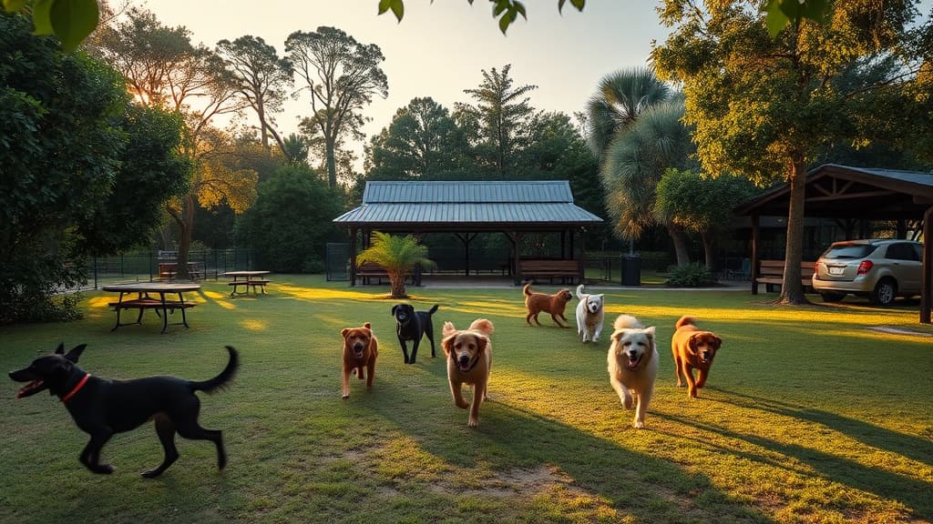 Hound Ground dog park in Winter Springs, FL