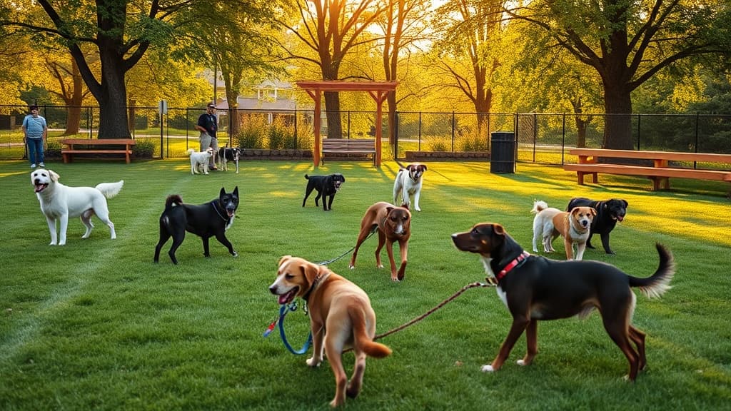 Dog Park dog park in Sterling, IL