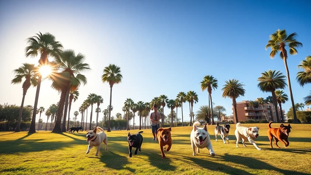 Four Gee County Park Leash Free Dog Area dog park in San Diego, CA