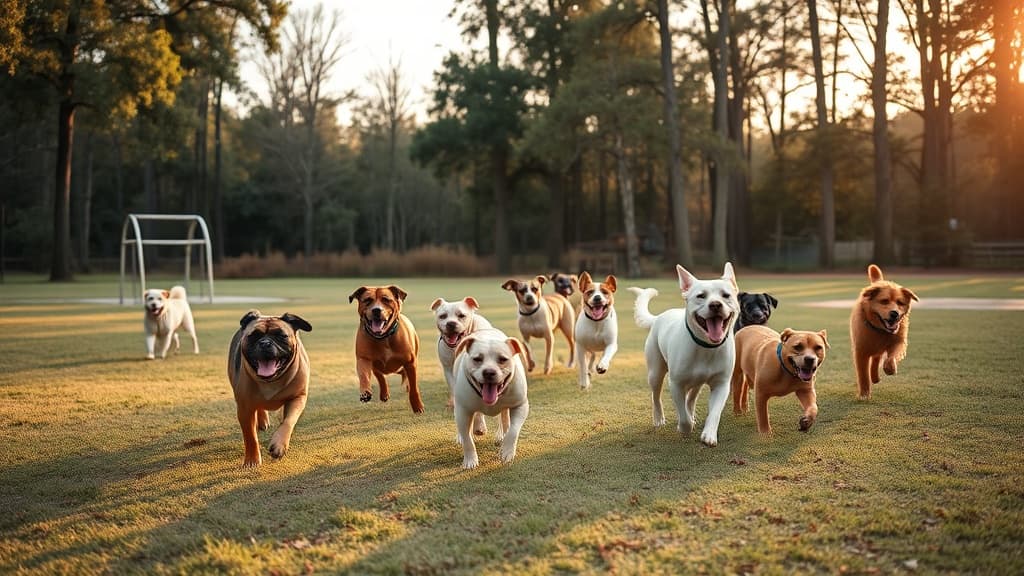 Riverland Woods Pet Park dog park in Charleston, SC