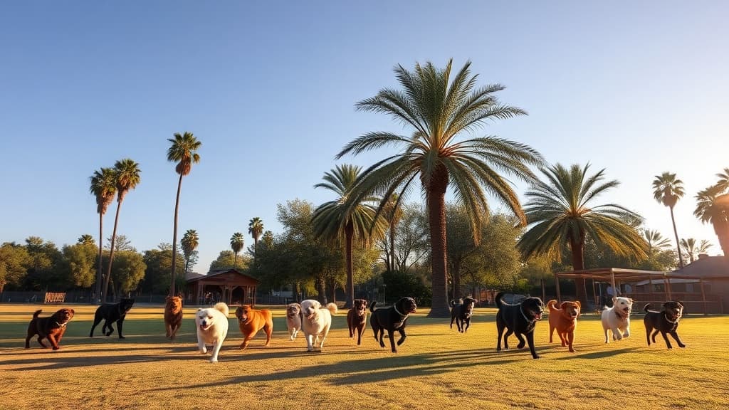 Dog Park dog park in Davis, CA