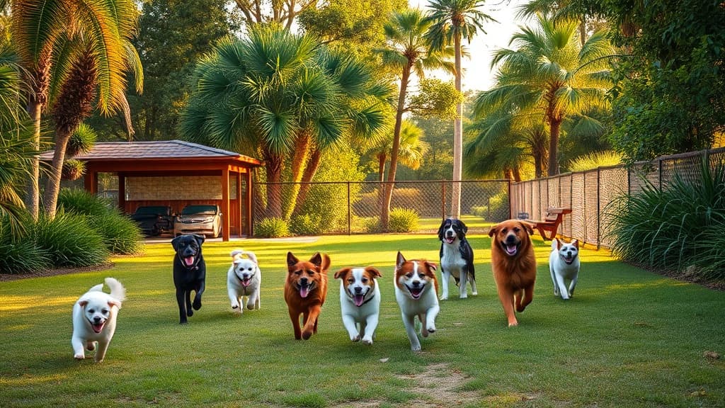 Paw Place dog park in Largo, FL