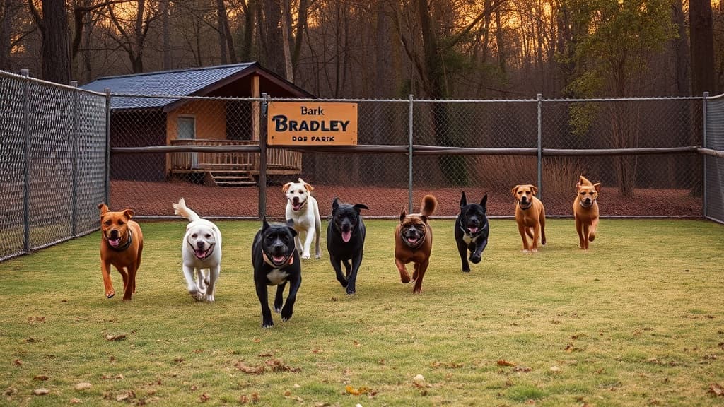 Bark On Bradley dog park in Carrollton, GA