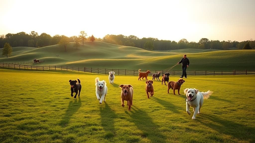 Mead Park Dog Beach dog park in Stevens Point, WI