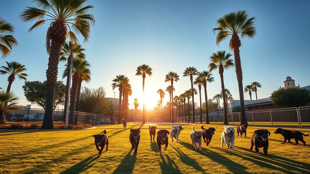 Irvine Central Bark dog park in Irvine, CA