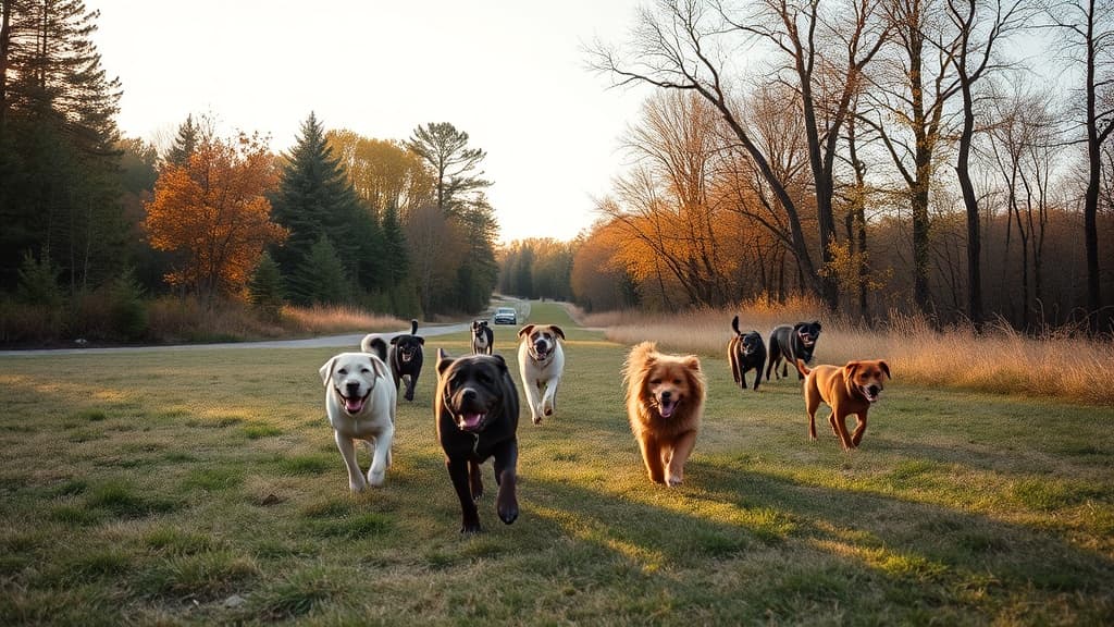 St. Anthony Parkway Off-Leash Recreation Area dog park in Minneapolis, MN